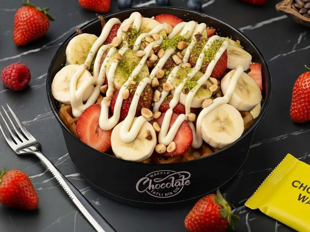 Beyaz çikolatalı Bowl